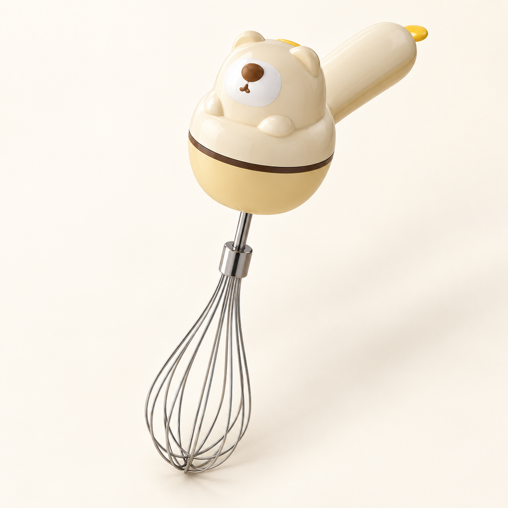 Wireless Electric Hand Mixer, 304 Stainless Steel Egg Beater