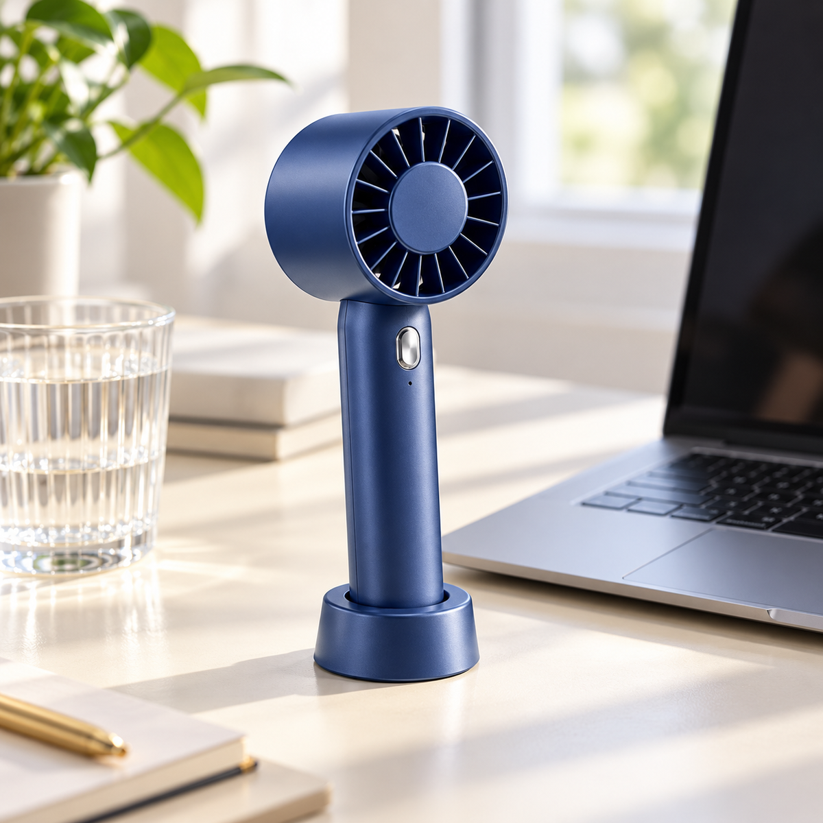 Handheld USB Rechargeable Portable Mini Fan High Air Volume