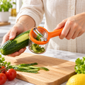 Peeler With Storage Box Fruit And Vegetable Peeler Double-sided