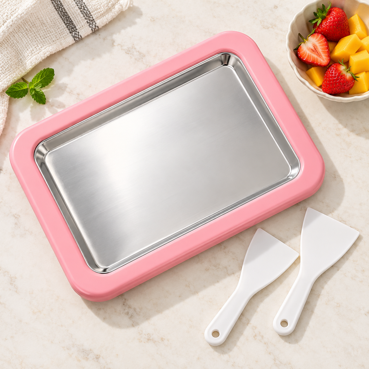 Household Rolled Ice Cream Maker Small Child's Homemade Yogurt Pudding
