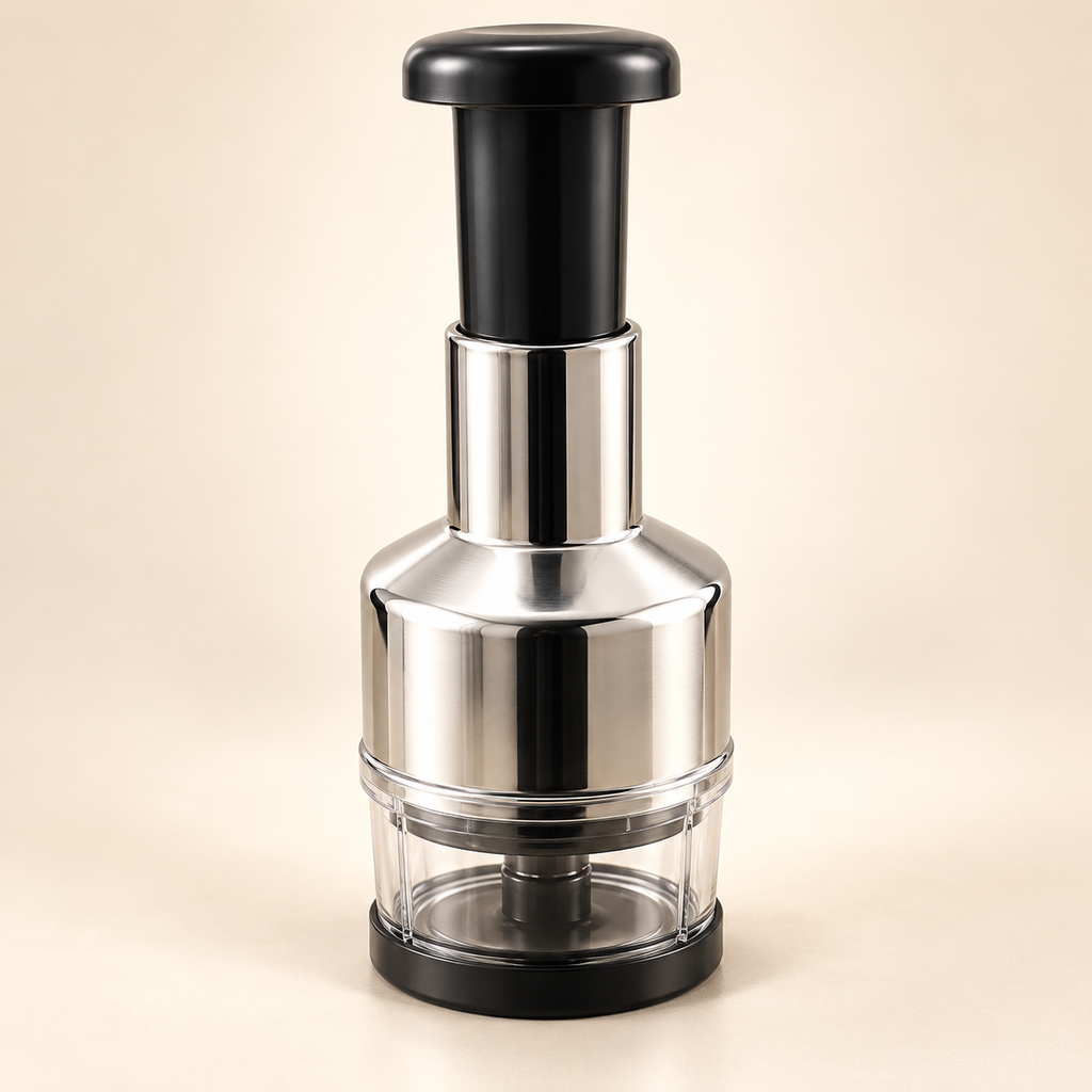 Kitchen Manual Tools Vertical Hand Press Garlic Cutter Chopper