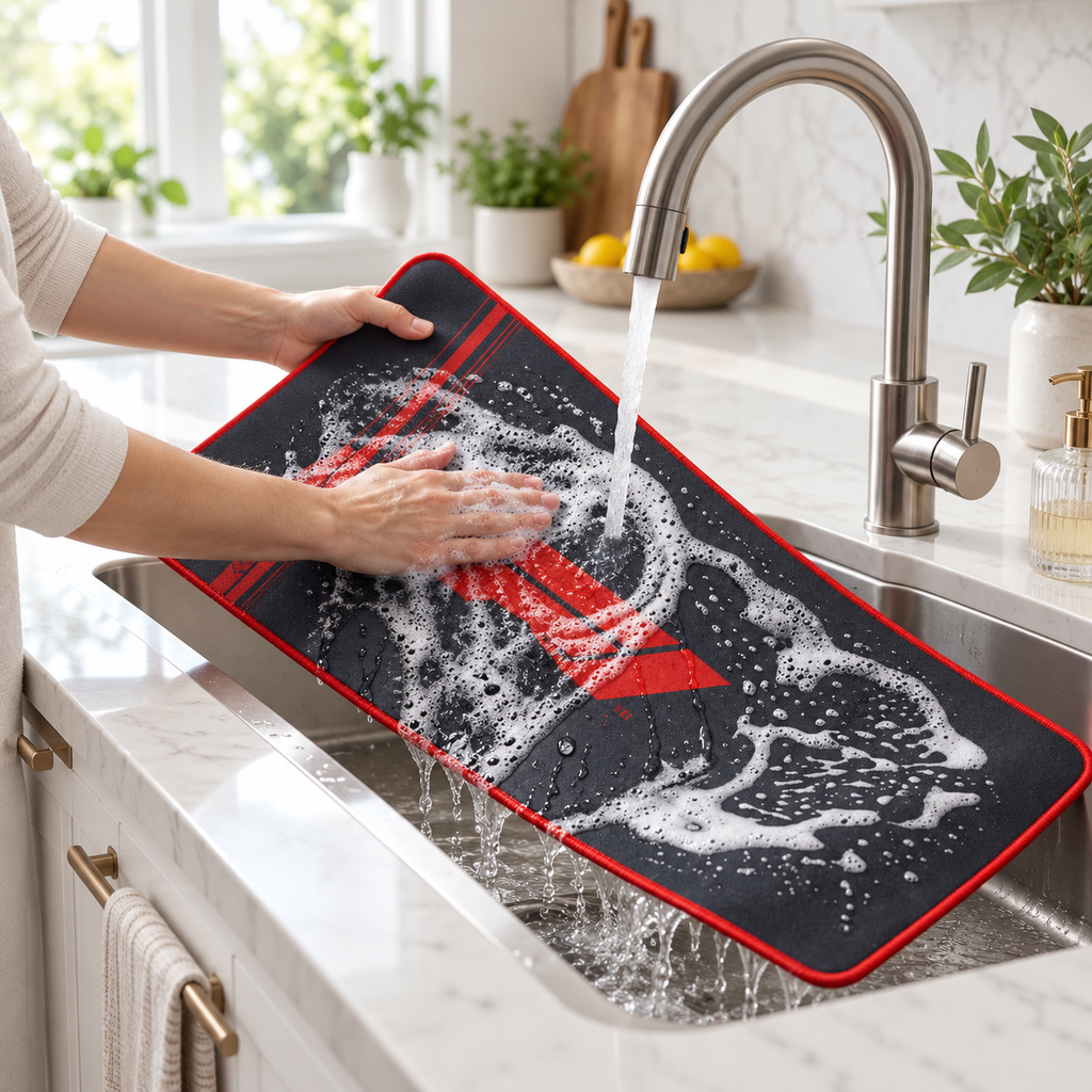 Super Absorbent Kitchen Tableware Impermeable Drainage Mat