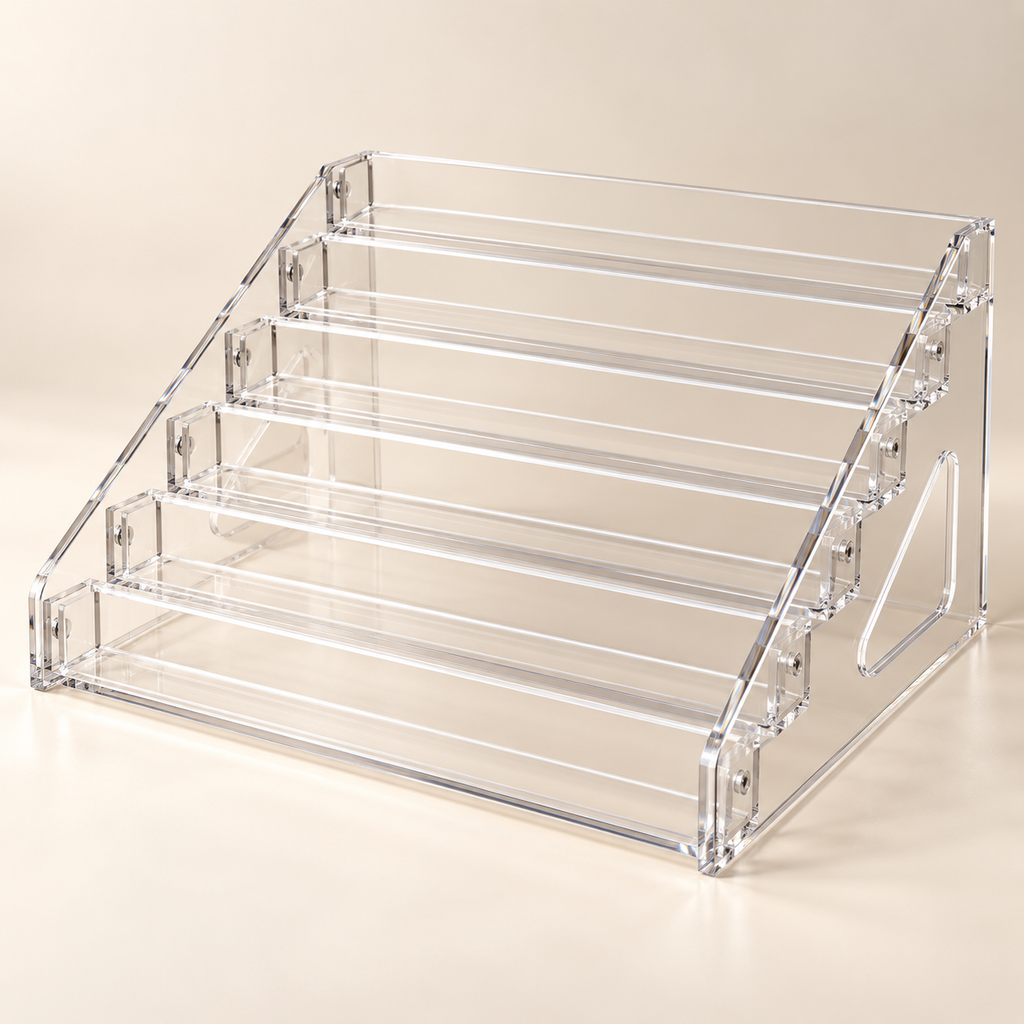 3/4/5/6/7 Layers Acrylic Nail Polish Display Organizer UV Gel