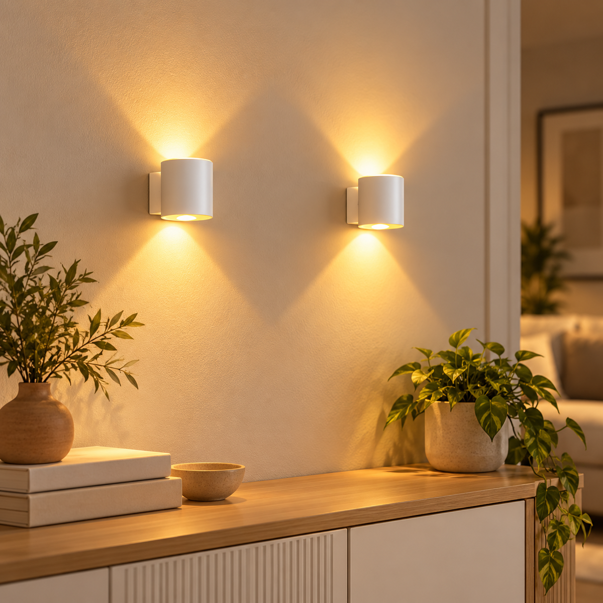 Tuya WIFI Smart Wall Light Dimmable RGB+WW+CW Led Wall